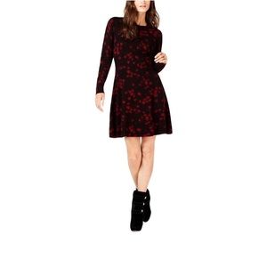 Michael Kors Floral Sweater Dress